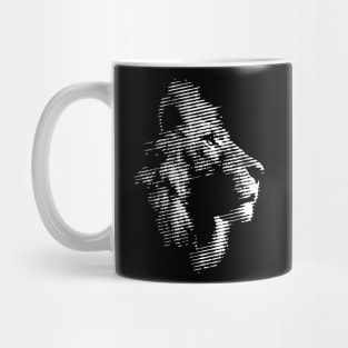 Lions Halftone style Mug